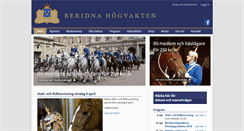 Desktop Screenshot of beridnahogvakten.se